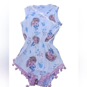 BAILEY'S BLOSSOMS One Piece Sleeveless Romper